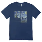 Camisa Feminina Baby Look Van Gogh - Imagem 3