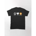 Camisa Peace Love Bitcoin - Imagem 12