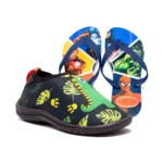 Kit Menino Sapatilha Infantil Aquática Hibrida + Chinelo Infantil Heróis - Imagem 15