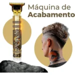 Máquina De Cortar Cabelo Profissional Premium Recarregável - Imagem 2