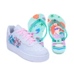 Kit Menina Tênis Infantil Stitch + Chinelo Infantil Personagens - Imagem 11