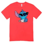 Camisa Feminina Baby Look Stitch Sitting - Imagem 11