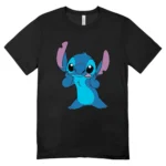 Camisa Feminina Baby Look Stitch - Imagem 7