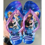 Chinelo Infantil Menina Havaianas Personagens e desenhos - Imagem 7