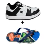 Kit Menino Tênis Infantil DC Shoes + Chinelo Infantil Havaianas Heróis - Imagem 8