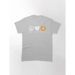 Camisa Peace Love Bitcoin - Imagem 16