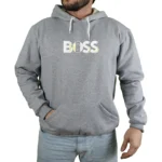 Blusa Moletom Hugo Boss Gold Com Capuz Premium - Imagem 16