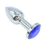 Plug anal luxo metal cônico polido a mão tamanho PP - Imagem 5