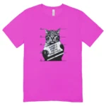 Camisa Feminina Baby Look Gato Foragido - Imagem 13