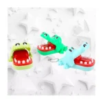 Brinquedo Infantil Crocodilo Boca De Dentista Mordida Finger Game - Imagem 5