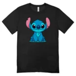 Camisa Feminina Baby Look Stitch Sitting