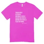 Camisa Feminina Baby Look Não Sou Um Robô - Imagem 7