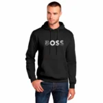 Blusa Moletom Hugo Boss Big Logo com Capuz - Imagem 5