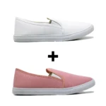 Kit 2 Tênis Feminino Slip On Casual - Imagem 11