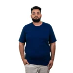 Kit 2 Camisas Plus Size Masculina Lisa Algodão Premium - Imagem 6