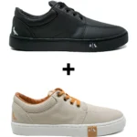 Kit 2 Tênis Masculino Reserva Liso - Imagem 10