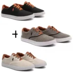 Kit 3 Sapatênis Polo Casual Masculino - Imagem 7