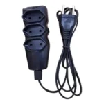 Extensão de Energia 3 Metros Bivolt com 3 Tomadas Resistente - Imagem 4