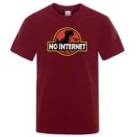 Camisa No Internet Dino T-Rex - Imagem 2
