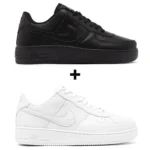 Kit 2 Tênis Nike Air Force 1 Masculino e Feminino ofertas
