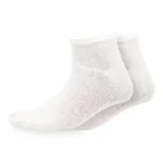 Kit 3 pares Meias Soquete Lisa Unissex - Imagem 3