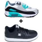 Kit 2 Tênis Infantil Mini Max AIR + Tênis Infantil DC Shoes Skatista - Imagem 4