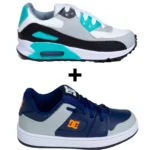 Kit 2 Tênis Infantil Mini Max AIR + Tênis Infantil DC Shoes Skatista - Imagem 2