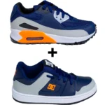 Kit 2 Tênis Infantil Mini Max AIR + Tênis Infantil DC Shoes Skatista - Imagem 8