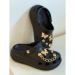 Sandália Feminina Plataforma Babuche EVA com Botons - Imagem 2