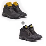 Kit 2 Bota Masculina Adv Cano Medio - Imagem 5