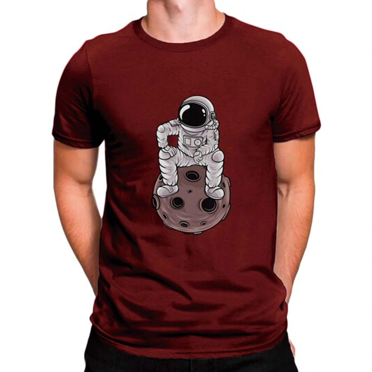 8f21d153-4bf3-54e0-b24c-53229feb43ca.webp Camisa Lunar Serenity Astronaut - Imagem 1