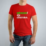 Camiseta Masculina Abuzze Charme Vermelho Original - Imagem 17