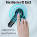 Fone de Ouvido Auricular Bluetooth Wireless Headset Game Case LED Kapbom KA-983