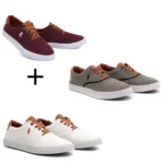 Kit 3 Sapatênis Polo Casual Masculino - Imagem 15
