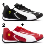 kit 2 Tênis Puma Ferrari para amantes do automobilismo