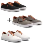 Kit 3 Sapatênis Polo Casual Masculino - Imagem 6
