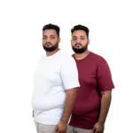 Kit 2 Camisas Plus Size Masculina Lisa Algodão Premium - Imagem 18