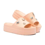 Chinelo Feminino Nuvem Plataforma EVA com Botons - Imagem 6