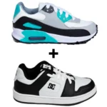Kit 2 Tênis Infantil Mini Max AIR + Tênis Infantil DC Shoes Skatista - Imagem 6