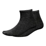 Kit 3 pares Meias Soquete Lisa Unissex - Imagem 2