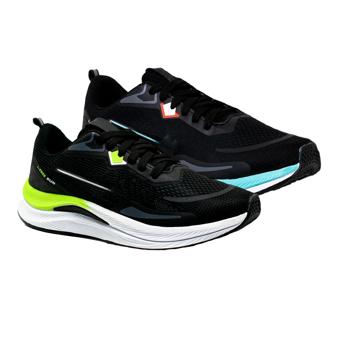 d9d7c59e-3f05-5216-8c3d-fd312eeaa120.webp Kit 2 Tênis Masculino de Corrida Free-Run - Imagem 1
