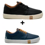 Kit 2 Tênis Masculino Reserva Liso - Imagem 14