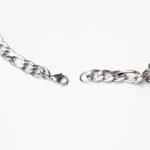 CORRENTE AÇO  PRATA 3 ELOS - Imagem 4