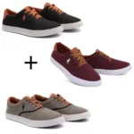 Kit 3 Sapatênis Polo Casual Masculino - Imagem 11