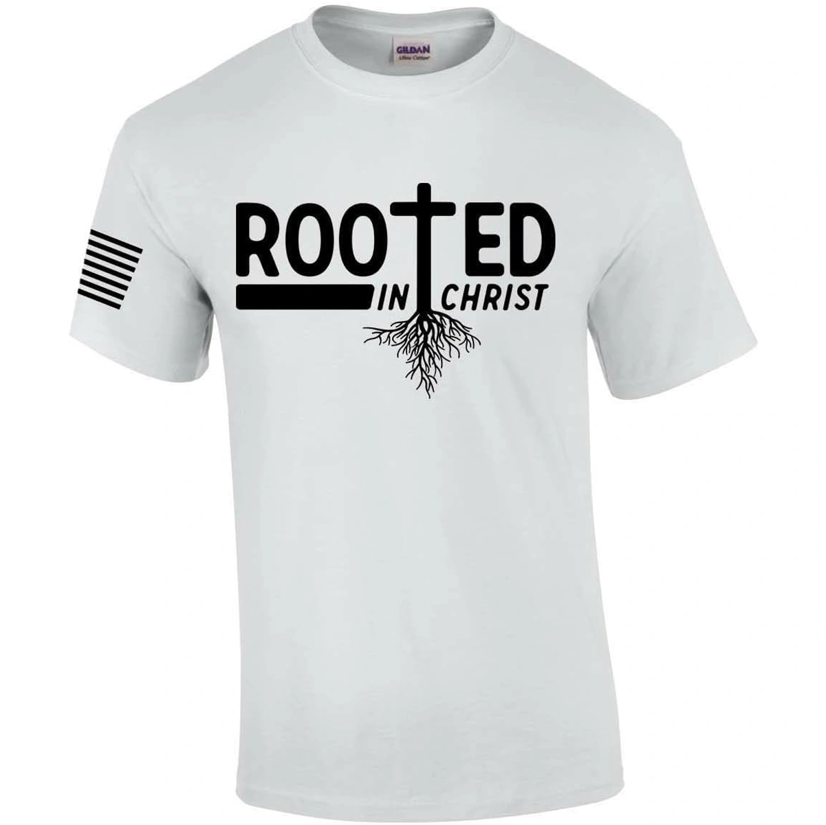 f64d67dd-5c14-5b8d-8383-33e2e25da724.webp Camisa Rooted In Christ - Imagem 1