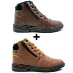 Kit 2 Bota Masculina Caterpillar Zíper - Imagem 10