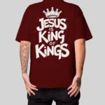 Camiseta Masculina Oversized Jesus is King - Imagem 13