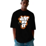 Camiseta Masculina Oversized Just Do It - Imagem 4