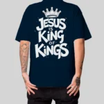 Camiseta Masculina Oversized Jesus is King - Imagem 7