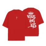 Camiseta Masculina Oversized Jesus is King - Imagem 11